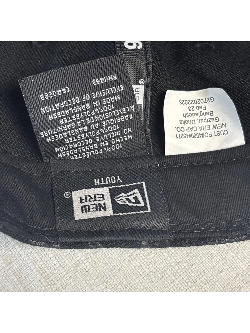 Bauer New Era 9Forty Full Print Adult Size Snapback-Black